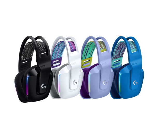 LOGITECH SG733 LIGHTSPEED Wireless RGB Headset BLUE Niebieski - 594939 - zdjęcie 6